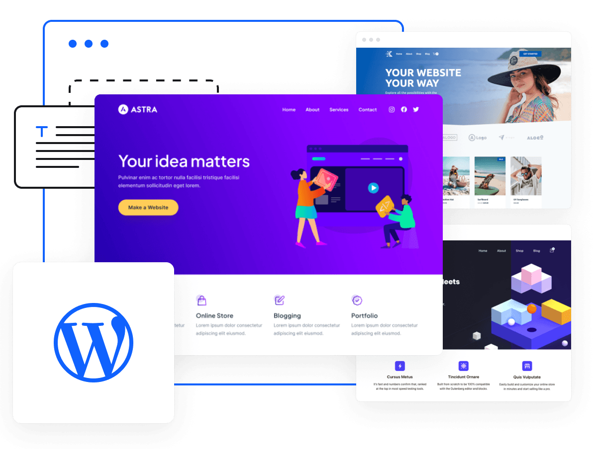 Web Hosting, Domain Names, VPS/VDS, Dedicated servers - Build your website with optimized web hosting for WordPress